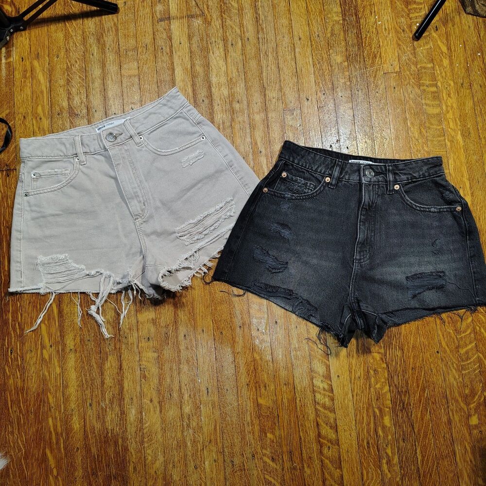 Cut Off Short Daisy Dukes Booty Shorts Garage Denim Bundle/T490